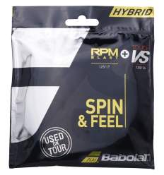 281037 Babolat Hybrid String RPM Blast 1.25 / Touch VS 1.30 Black
