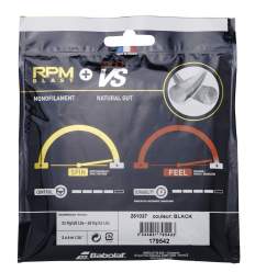 281037 Babolat Hybrid String RPM Blast 1.25 / Touch VS 1.30 Black 2