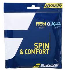 281038 Babolat Hybrid String RPM Power 1.25 / XCEL 1.30