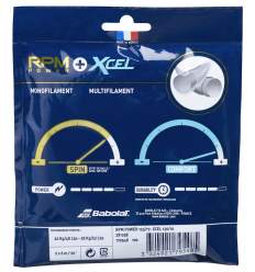 281038 Babolat Hybrid String RPM Power 1.25 / XCEL 1.30 2