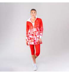 W194017212-RDOR BIDI BADU GENE TECH JACKET red, orange 2