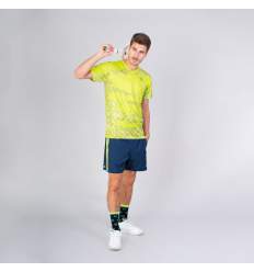 M36104221-LMDBL BIDI BADU Kovu Tech Tee - lime, dark blue 2
