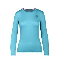 W224014223-AQ BIDI BADU Pia Tech Roundneck Longsleeve - aqua 