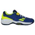 32S19518 Babolat Pulsion All Court Kid Blue / Fluo Aero