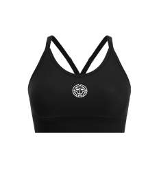 W1150003-BK BIDI BADU Crew Low Support Strappy Bra - black