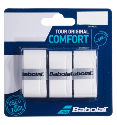 Overgrip Babolat Tour Original x3 - Alb
