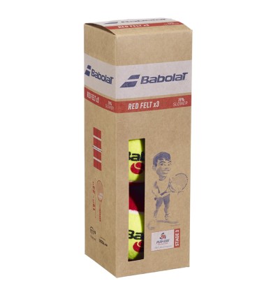 Mingi Babolat Red Felt x3