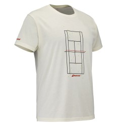 Tricou Babolat Exercise Message Barbat - Bej 2