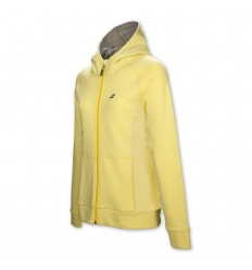 3WS17041 Babolat Core Hood Sweat Women Lime Washed