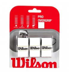 WRZ4704WH Wilson Pro Overgrip x3 White